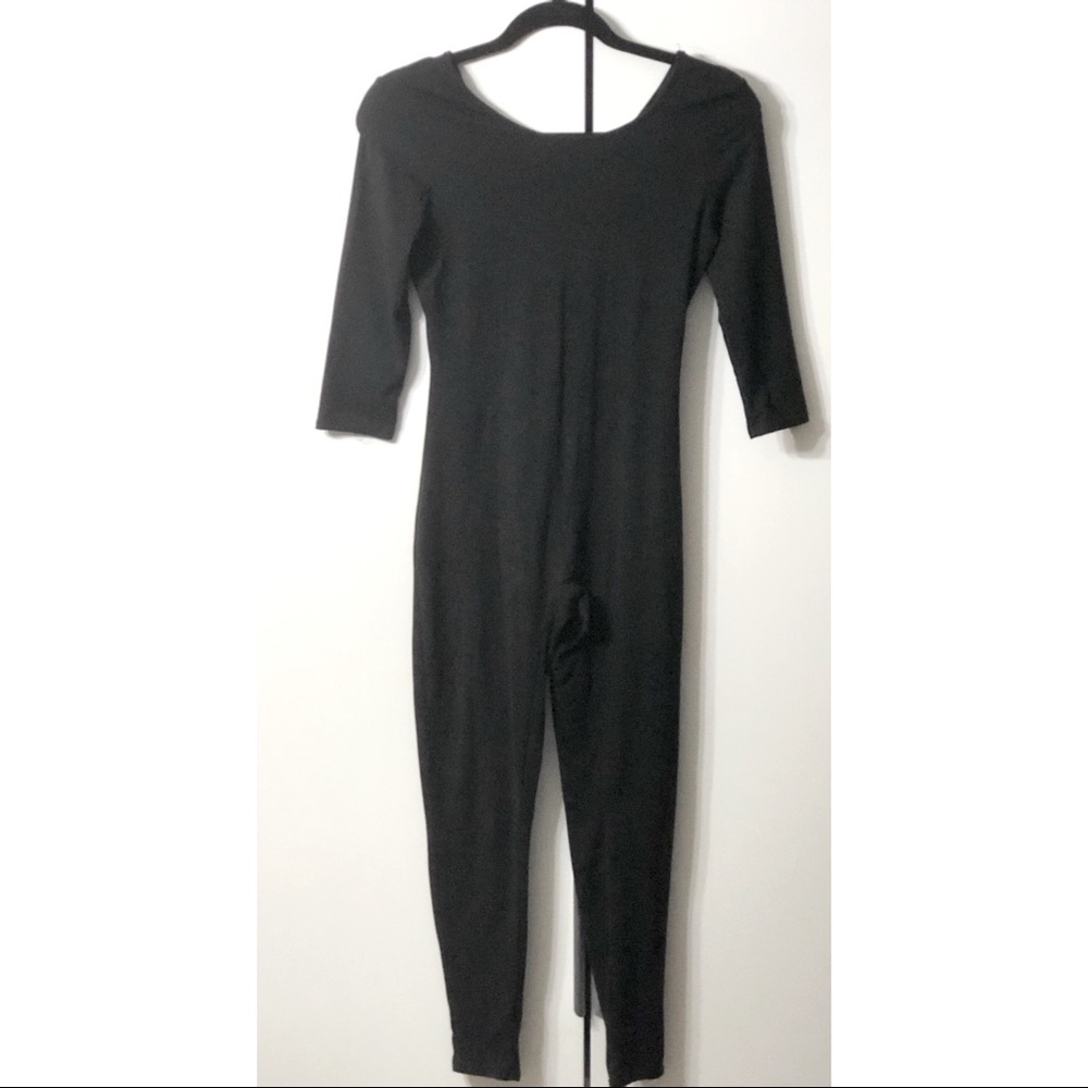 Black jumpsuit